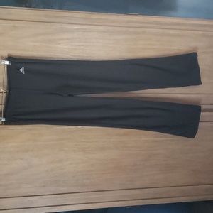 Adidas workout pants, slightly flared bottom, size M